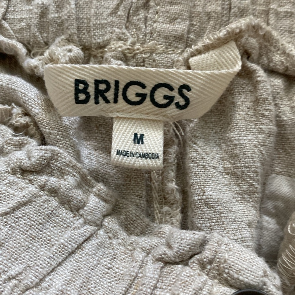 Briggs Women’s Pull on Linen Pants - Picture 3 of 4